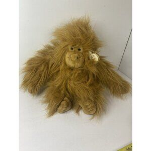 Js Toys Orangutan Plush Ape Stuffed Animal‎ Monkey Vintage 15”